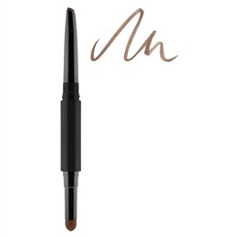 Gosh, Long Lasting, Double, Eyebrow Cream Pencil, 002, Brown, 0.5 g - Teknashop Ltd