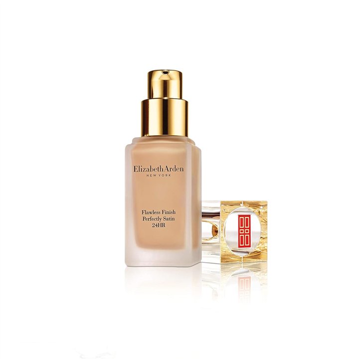 Elizabeth Arden, Flawless Finish Perfectly Satin 24H, Matte, Liquid Foundation, Cream Nude, SPF 15, 30 ml - Teknashop Ltd