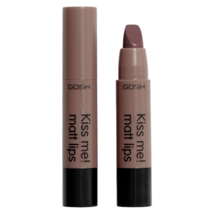 Gosh, Kiss Me!, Cream Lipstick, 010, Nude Kiss, 2 g *Tester - Teknashop Ltd