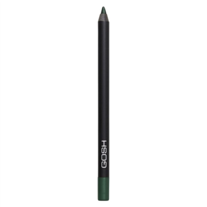 Gosh, Velvet Touch, Waterproof, Kajal Eye Pencil, Woody Green, 1.2 g *Tester - Teknashop Ltd