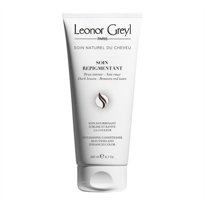 Leonor Greyl, Soin Repigmentant, Hair Colour Conditioner,  Icy Brown, Enhances Color Vibrancy, 200 ml - Teknashop Ltd