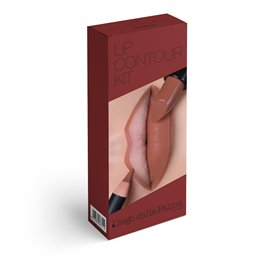 Set Diego Dalla Palma: The Lipstick, Cream Lipstick, 503, Caramello, 4 g + Matita, Contour, Lip Liner, 503, Raw Sienna, 1.1 g - 