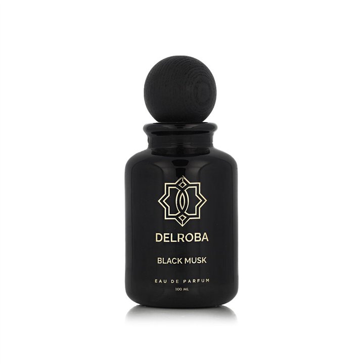 Delroba, Black Musk, Eau De Parfum, For Men, 100 ml - Teknashop Ltd