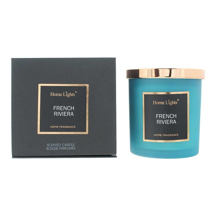 Home Lights, French Riviera, Scented Candle, 215 g - Teknashop Ltd