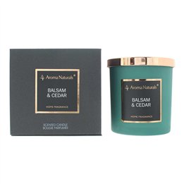 Aroma Naturals, Balsam & Cedar, Scented Candle, 215 g - Teknashop Ltd