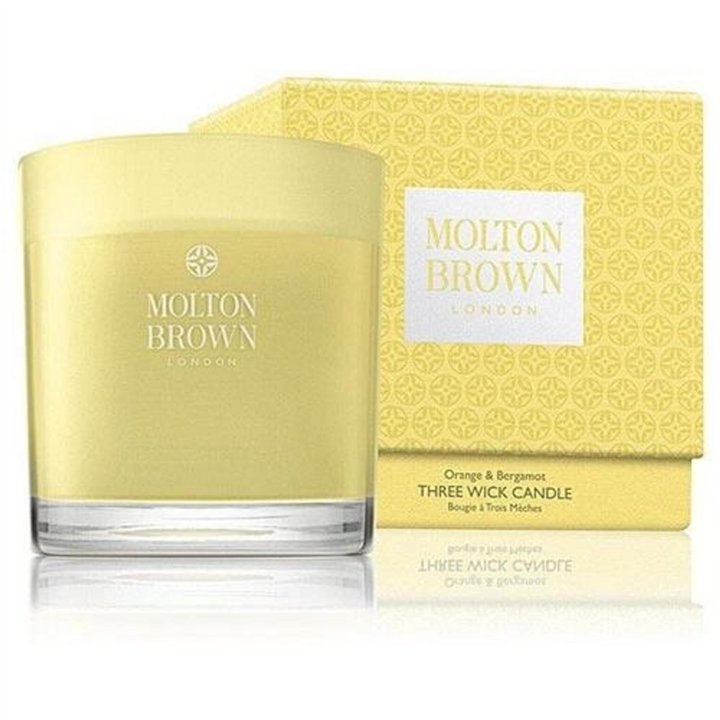 Molton Brown, Orange & Bergamot, Orange & Bergamot, Scented Candle, 480 g - Teknashop Ltd
