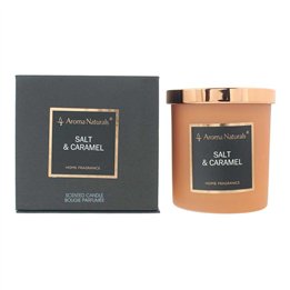 Aroma Naturals, Salt & Caramel, Scented Candle, 215 g - Teknashop Ltd
