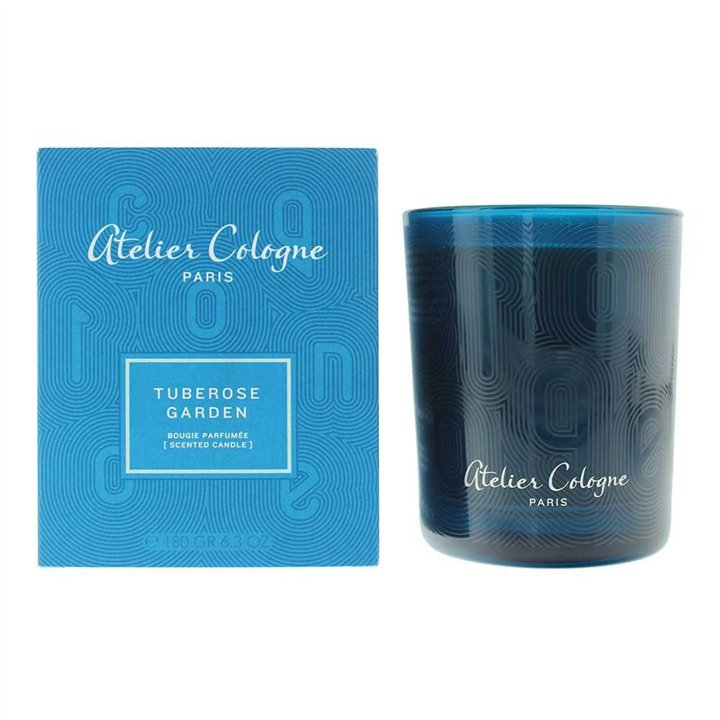 Atelier Cologne, Tuberose Garden, Tuberose, Scented Candle, 180 g - Teknashop Ltd