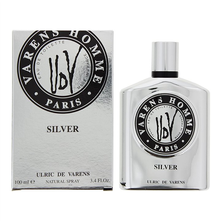 Ulric De Varens, UDV Silver, Eau De Toilette, For Men, 100 ml - Teknashop Ltd