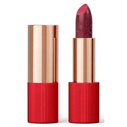 La Perla, Matte Silk, Matte, Cream Lipstick, 107, Cherry Red, 3.5 g - Teknashop Ltd