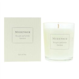 Mizensir, Cuir Et Feu, Woody, Scented Candle, 90 g - Teknashop Ltd