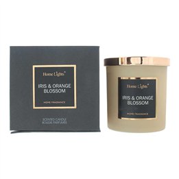 Home Lights, Iris Orange Blossom, Scented Candle, 215 g - Teknashop Ltd