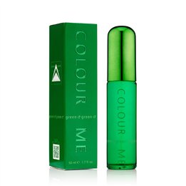 Milton Lloyd, Colour Me Green, Eau De Parfum, For Men, 50 ml - Teknashop Ltd