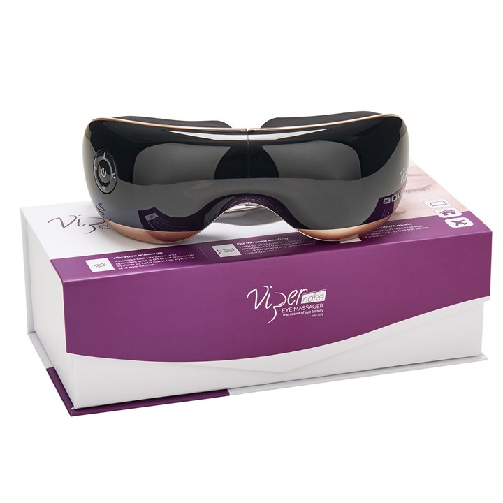 ViperPharm, Vipernake, Wireless, Massagers, For Eyes, Vp-0.5, Black, Unisex, Adult - Teknashop Ltd