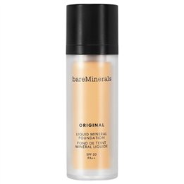 BareMinerals, Original Liquid Mineral, Luminous, Liquid Foundation, 14, Golden Medium, SPF 20, 30 ml - Teknashop Ltd