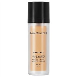 BareMinerals, Original Liquid Mineral, Luminous, Liquid Foundation, 18, Medium Tan, SPF 20, 30 ml - Teknashop Ltd
