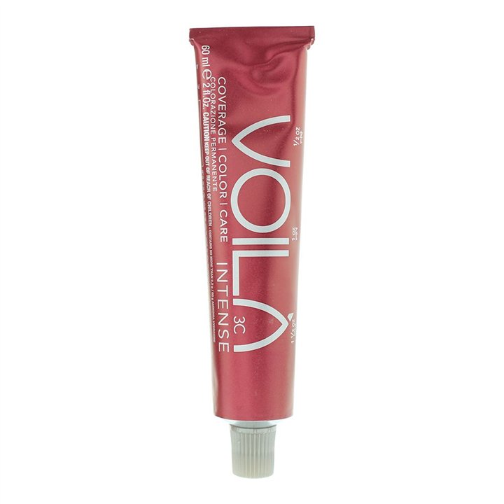 Intercosmo, Voila 3C Intense, Permanent Hair Dye, 2.0 Brown, 60 ml - Teknashop Ltd