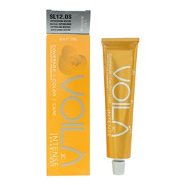 Intercosmo, Voila 3C Intense, Permanent Hair Dye, SL 12.OS Neutral Superblonde, 60 ml - Teknashop Ltd