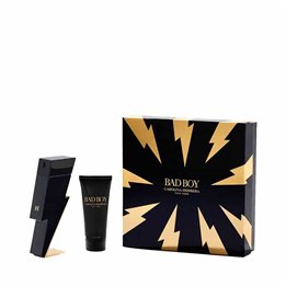 Set Carolina Herrera: Bad Boy, Shower Gel, For All Skin Types, 100 ml + Bad Boy, Eau De Toilette, For Men, 100 ml - Teknashop Lt