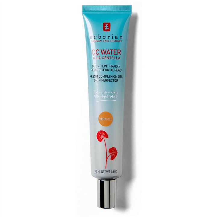 Erborian, CC Water, Illuminating, CC Cream, Caramel, 40 ml - Teknashop Ltd