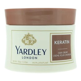 Yardley, Keratin, Hair Cream Treatment, Nourishing, 150 g - Teknashop Ltd