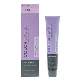 Revlon, Color Excel, Semi-Permanent Hair Dye, 6.65 Dark Red Mahogany Blonde, 70 ml - Teknashop Ltd