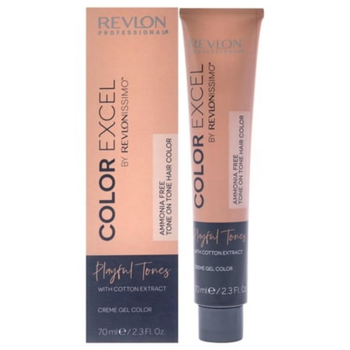 Revlon, Color Excel Playful Tones, Hair Colouring Gel, Shine, 400 , 70 ml - Teknashop Ltd