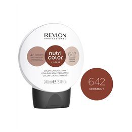 Revlon, Nutri Color Filters, Hair Colouring Cream Toner, 642 Chestnut, 240 ml - Teknashop Ltd