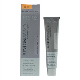 Revlon, Revlonissimo Colorsmetique, Permanent Hair Dye, 66.40 Intense Copper, 60 ml - Teknashop Ltd