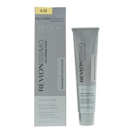 Revlon, Revlonissimo Colorsmetique, Permanent Hair Dye, 8.32 Light Golden Pearl Blonde, 60 ml - Teknashop Ltd