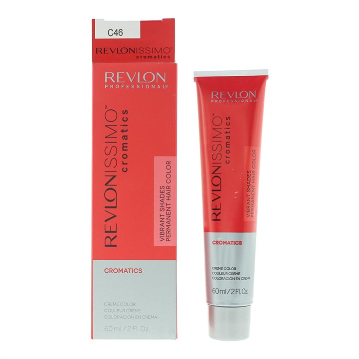 Revlon, Cromatics, Permanent Hair Dye, C46 Tangerine Red, 60 ml - Teknashop Ltd