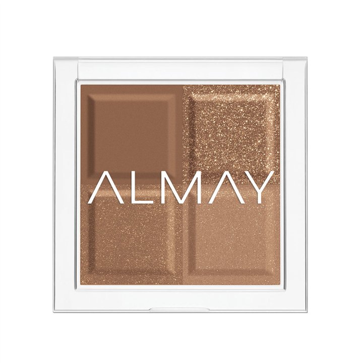 Almay, Shadow Quad, Eyeshadow Palette, 170, Individualist, 4 Shades, 3.5 g - Teknashop Ltd