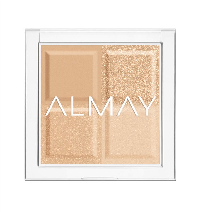 Almay, Shadow Quad, Eyeshadow Palette, 220, 4 Shades, 3.5 g - Teknashop Ltd