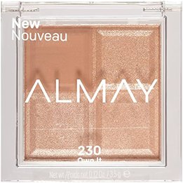 Almay, Shadow Quad, Eyeshadow Palette, 230, Own It, 4 Shades, 3.5 g - Teknashop Ltd