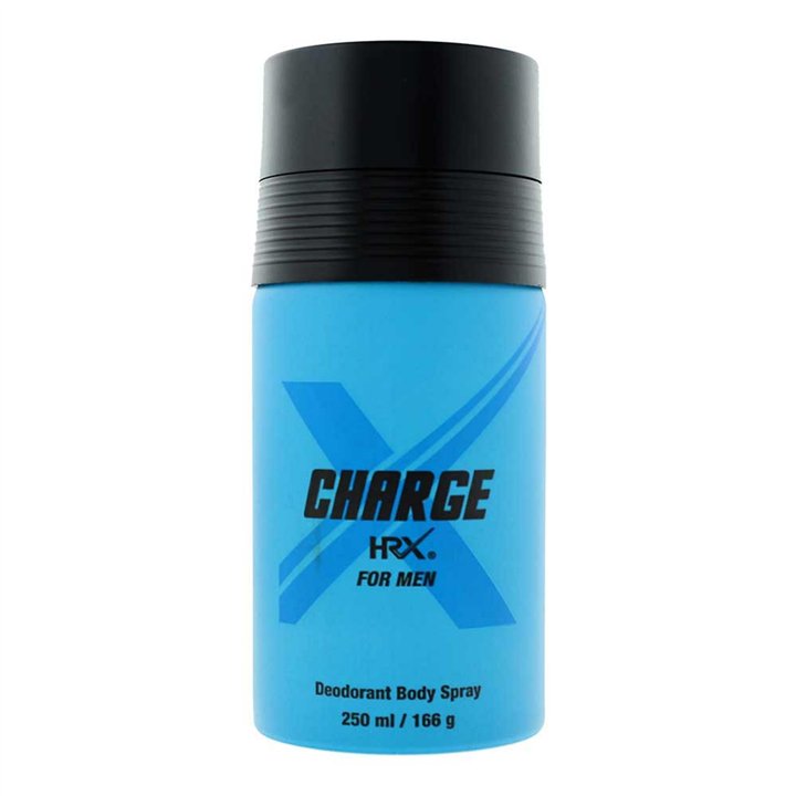 Hrx, Charge, Deodorant Spray, For Men, 250 ml - Teknashop Ltd