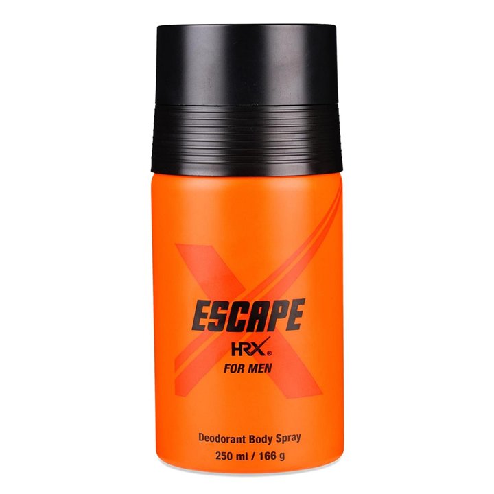 Hrx, Escape, Deodorant Spray, For Men, 250 ml - Teknashop Ltd