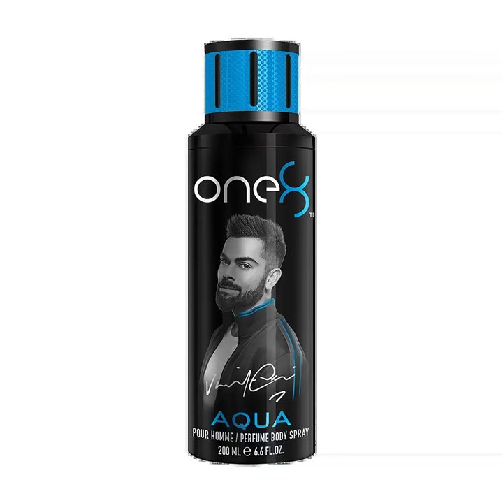 One 8, Aqua, Scented Spray, For Men, 200 ml - Teknashop Ltd