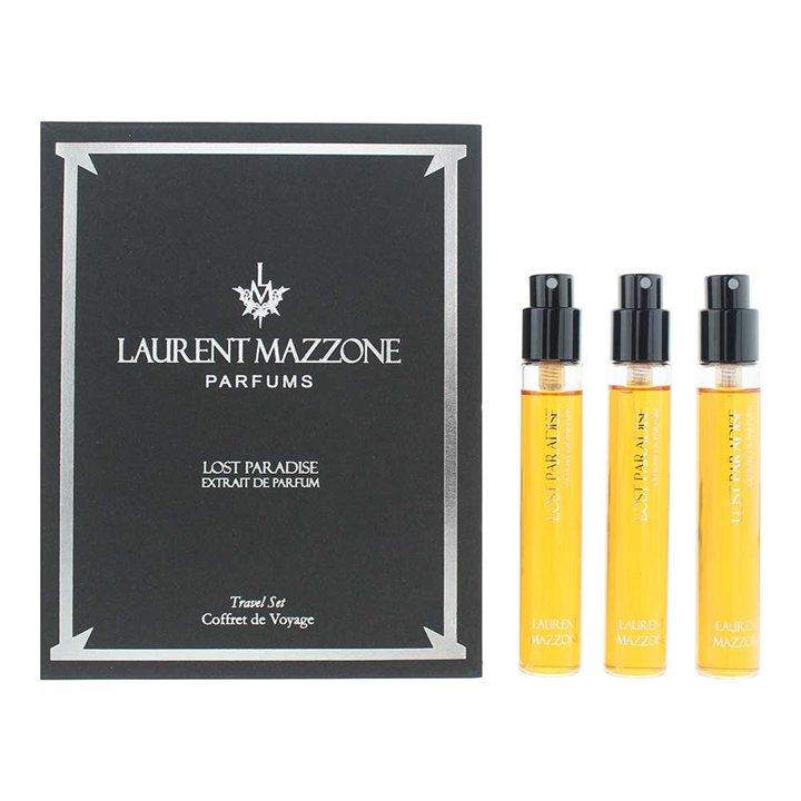 Set Trio, Laurent Mazzone, Lost Paradise, Extrait De Parfum, Unisex, 3 pcs, 15 ml - Teknashop Ltd