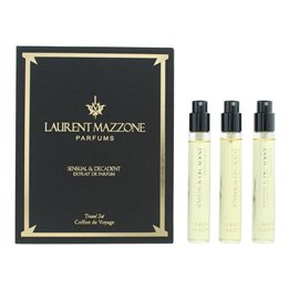 Set Trio, Laurent Mazzone, Sensual & Decadent, Extrait De Parfum, Unisex, 3 pcs, 15 ml - Teknashop Ltd
