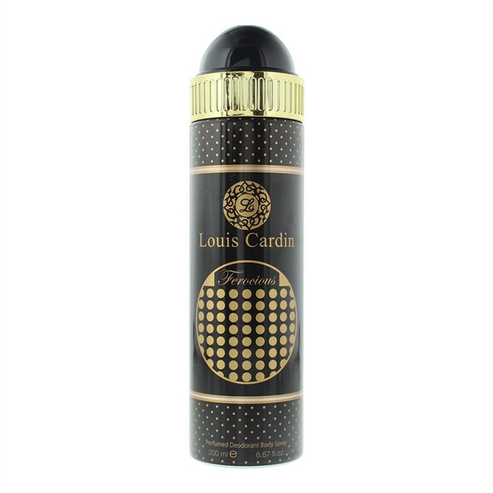 Louis Cardin, Ferocious, Deodorant Spray, For Women, 200 ml - Teknashop Ltd