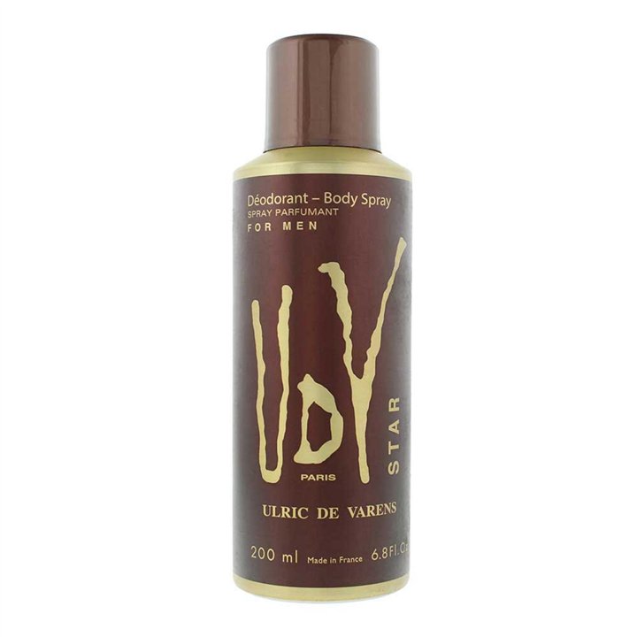 Ulric De Varens, Star, Scented Spray, For Men, 200 ml - Teknashop Ltd