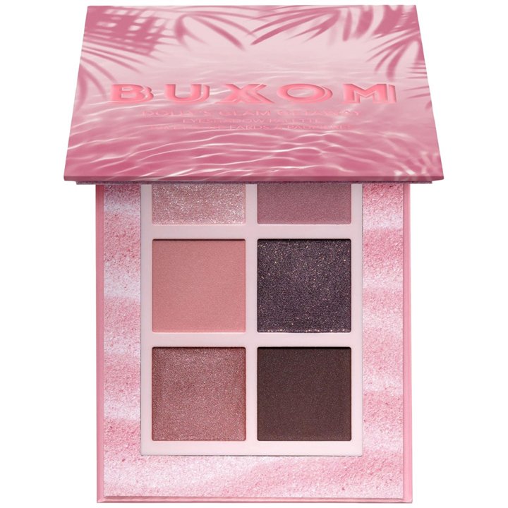 Buxom, Dolly's Glam Getaway, Eyeshadow Palette, 6 Shades, 7.2 g - Teknashop Ltd