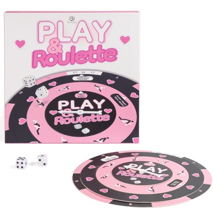 SECRETPLAY - PLAY & ROULETTE DICE & ROULETTE GAME (ES/PT/EN/FR) - D-232980 - Teknashop Ltd