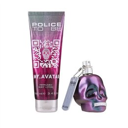 Set Police: To Be My Avatar, Hydrating, Body Lotion, 100 ml + To Be My Avatar, Eau De Parfum, For Women, 40 ml - Teknashop Ltd