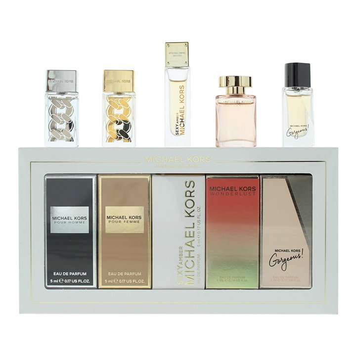 Set, Michael Kors, Miniatures, Eau De Parfum, For Women, 5 pcs, 5 ml *Miniature - Teknashop Ltd