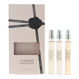 Set Viktor & Rolf: Flowerbomb Ruby Orchid, Eau De Parfum, For Women, 10 ml + Flowerbomb Nectar, Eau De Parfum, For Women, 10 ml 