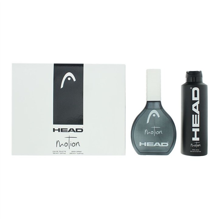 Set Head: Motion, Deodorant Spray, For Men, 200 ml + Motion, Eau De Toilette, For Men, 100 ml - Teknashop Ltd