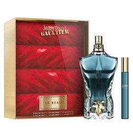 Set Jean Paul Gaultier: Le Beau, Eau De Toilette, For Men, 125 ml + Le Beau, Eau De Toilette, For Men, 10 ml - Teknashop Ltd