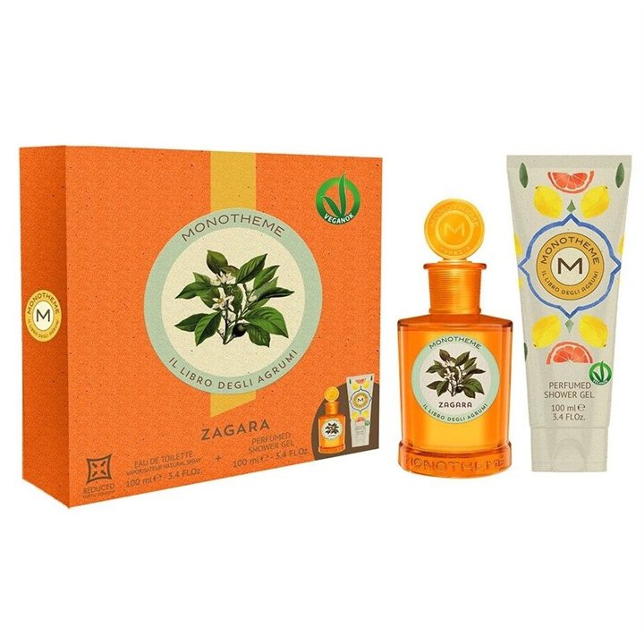 Set Monotheme: Il Libro Degli Agrumi Zagara, Eau De Toilette, For Women, 100 ml + Il Libro Degli Agrumi Zagara, Cleansing, Showe
