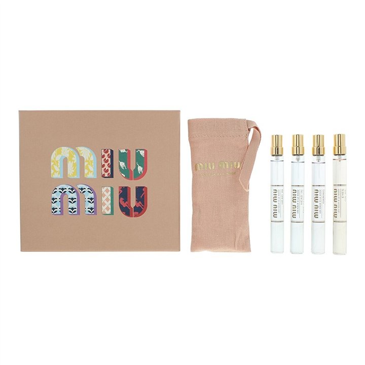 Set Miu Miu: Eaux a La Mode - Eyes On Me, Eau De Parfum, For Women, 10 ml + Eaux a La Mode - Daring Darling, Eau De Parfum, For 